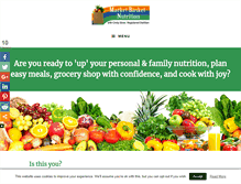 Tablet Screenshot of marketbasketnutrition.com